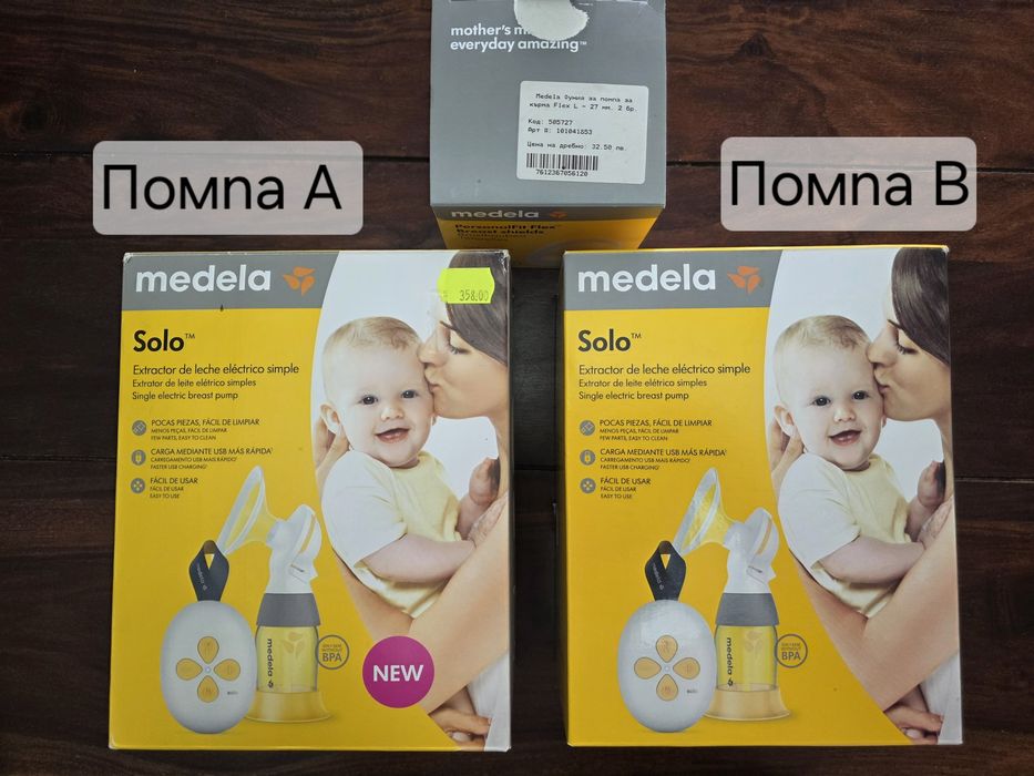 Електрическа помпа за кърма Medela Solo