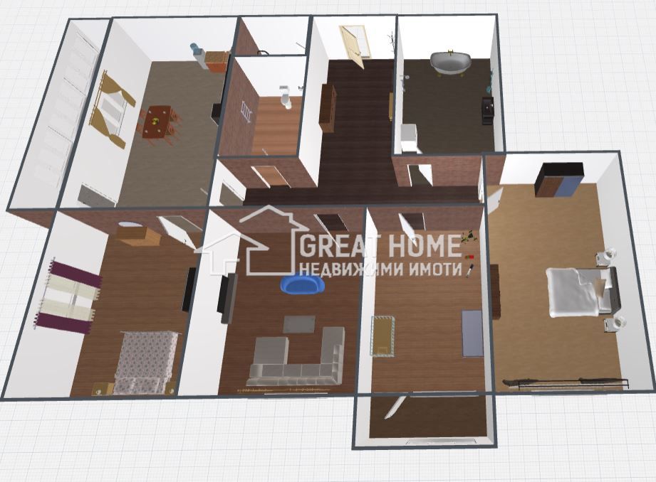 Продава се Многостаен апартамент в Търговище, Изток 1 - 105 кв.м за 943 €/кв.м - Снимка #8