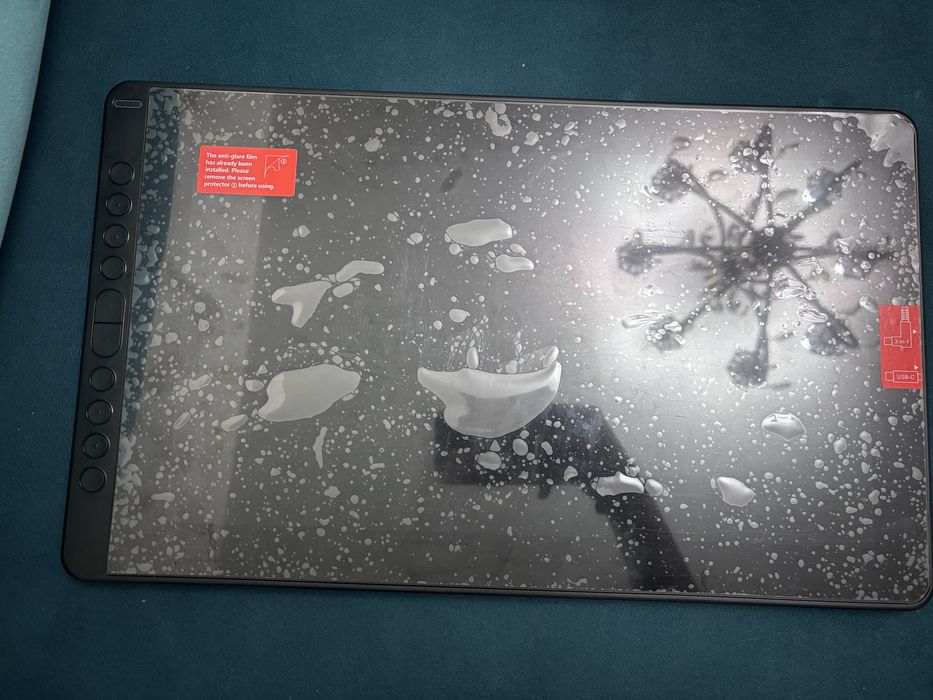 Huion Kamvas 16 (2021) графический планшет, новый только вскрытый