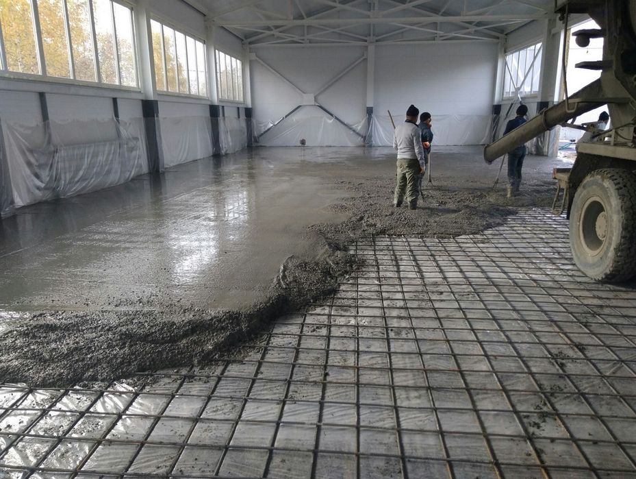 Топинг. Промышленные полы