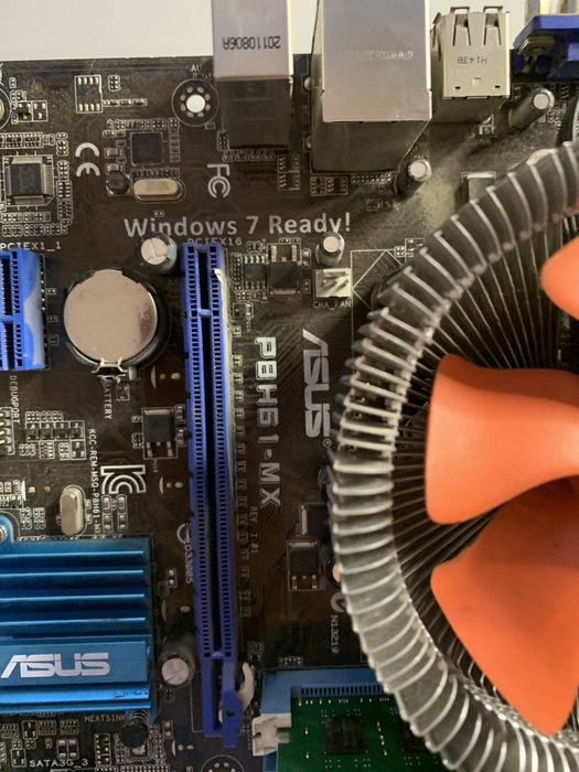 Материнская плата, процессор, кулер