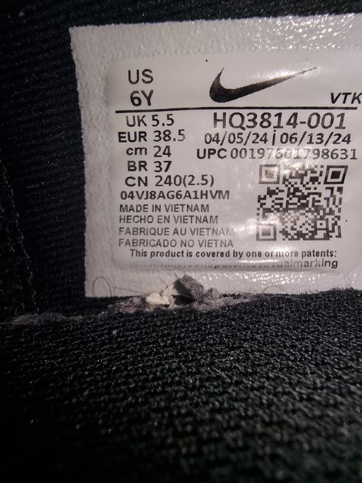 Vand Nike shoess