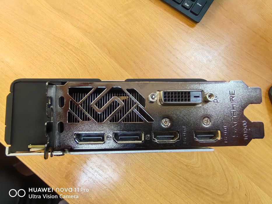 Видеокарта Saphire RX580 nitro+ 8gb