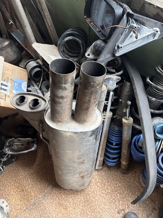 Спортно гърне двуцевка ауспух