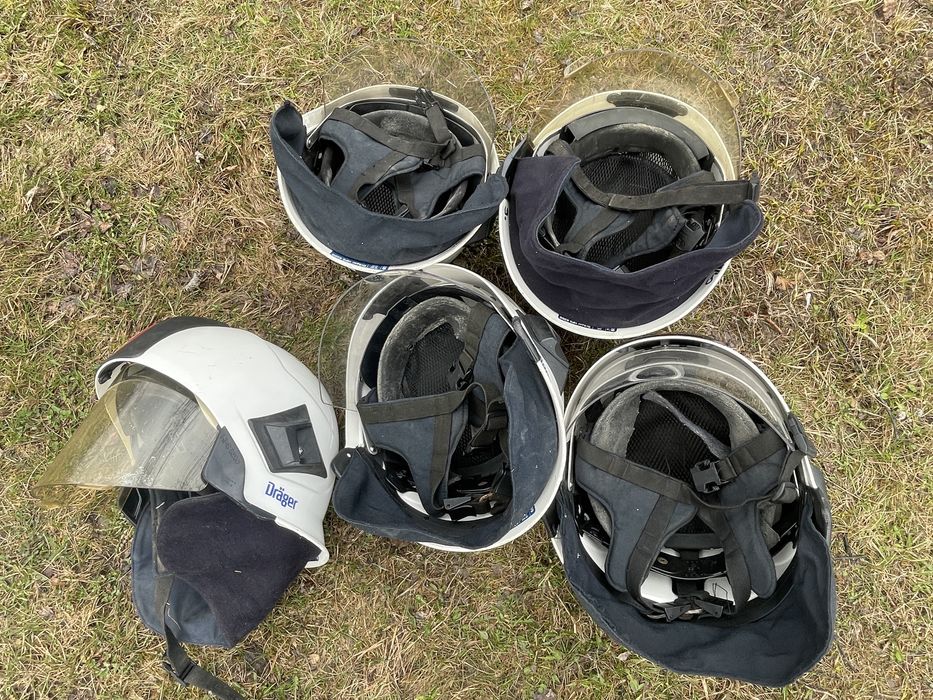 Casca pompieri Drager cu vizor