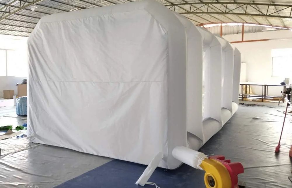 Cort gonflabil , cabină de vopsire gonflabilă  6m x3m xh 2.2m