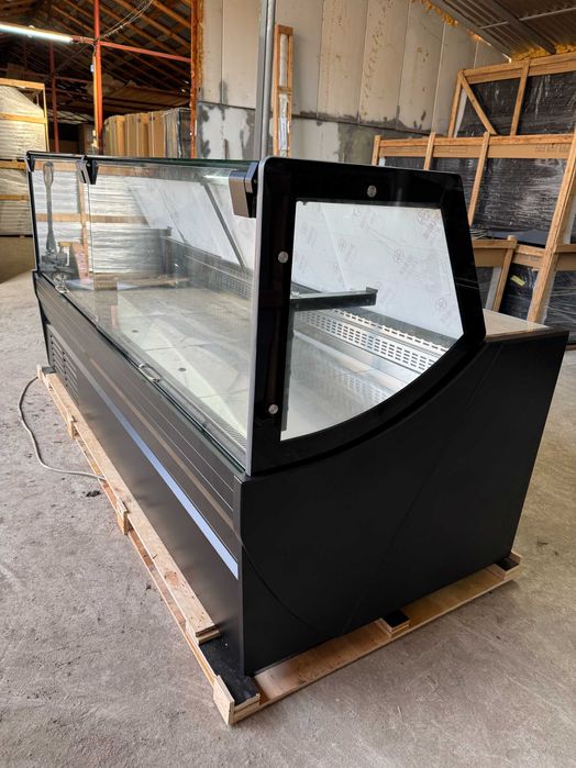 Vitrină frigorifică 250 cm inox complet 1000L