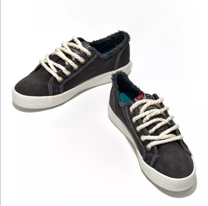 Кеды женские текстильные