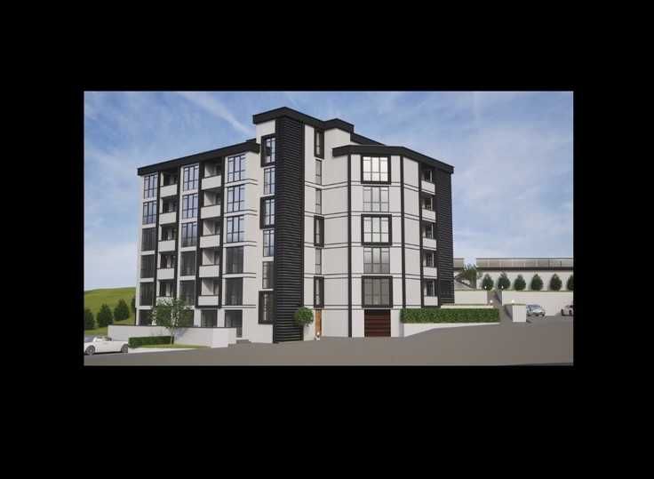 Двустаен апартамент с двор