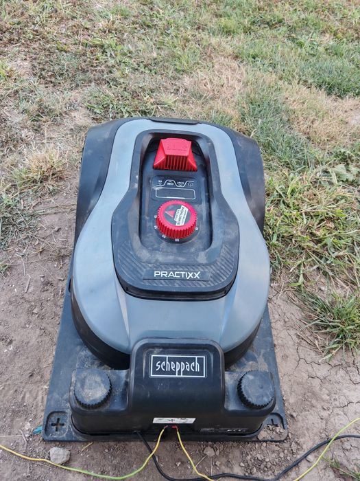 Робот косачка Practixx / Scheppach PX-RRM-600Wi (до 600m²) + Станция