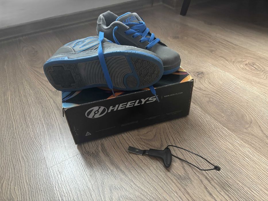 Heelys Gri/ albastru, marimea 35
