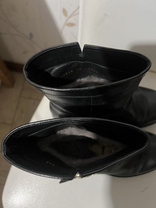 Сапоги кожаные Nursace