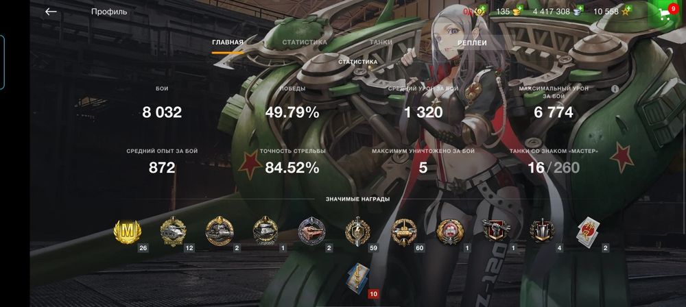 Аккаунт танки блиц