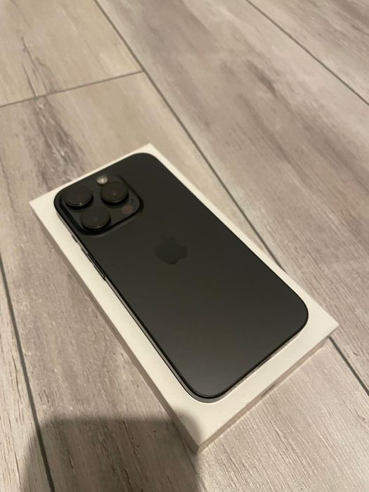 Vând/Schimb iPhone 15 Pro Black Titanium, Factură/Garanție.