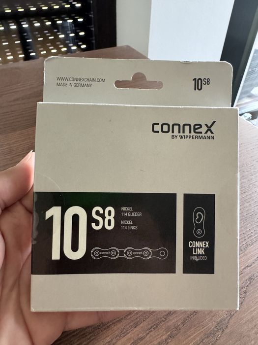 Lant bicicleta 10 viteze 114 Connex 10 S8 (Compatibil Shimano GRX)