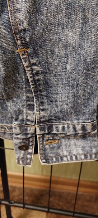 Куртка необычная джинсовая