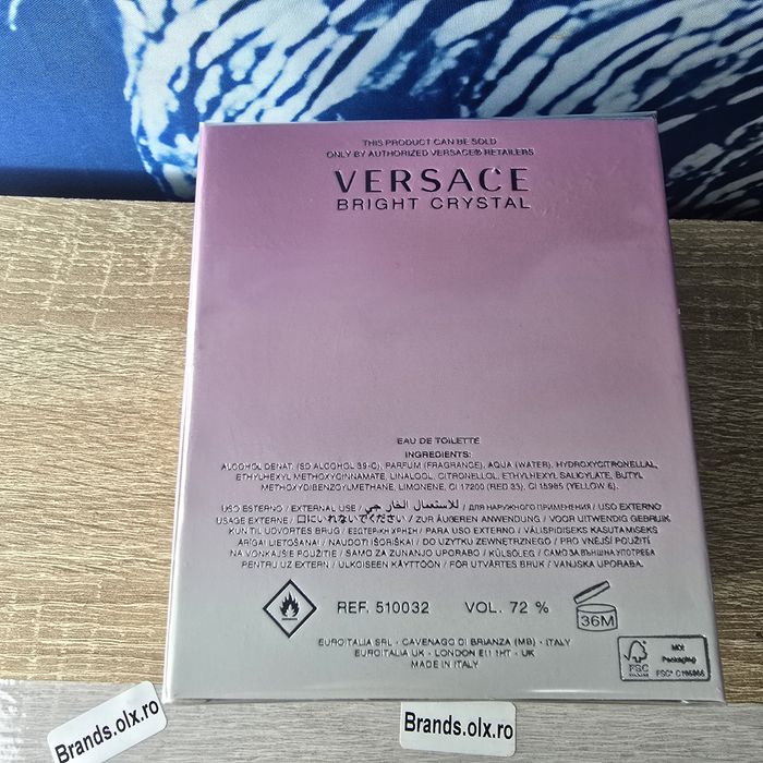Promotie: Versace - Bright Crystal 90ml edt