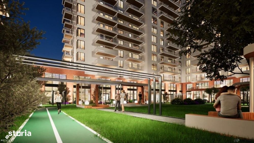 Apartament 3 camere 106 mp in Ansamblul Skylight, parcare gratuita