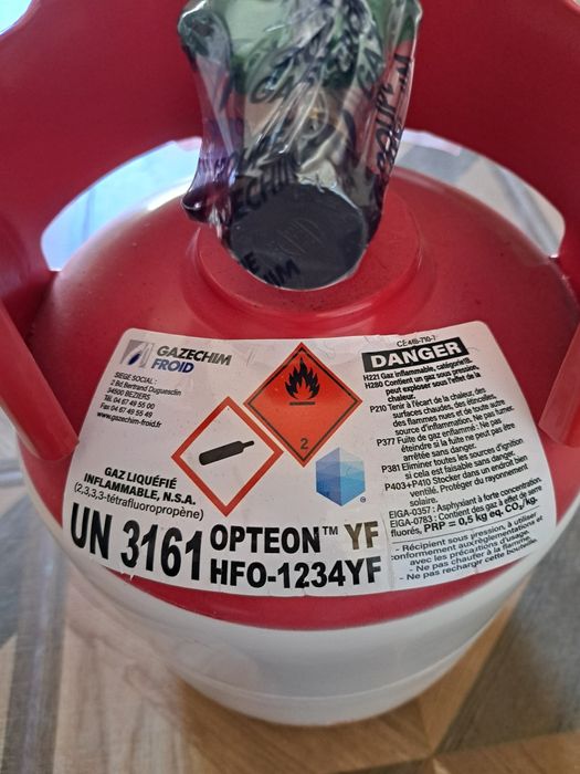 Butelie cu gaz refrigerant Opteon YF HFO-1234yf