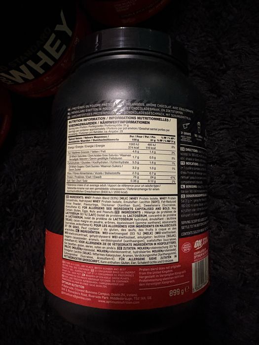 Pudra Proteica Whey 899 grame