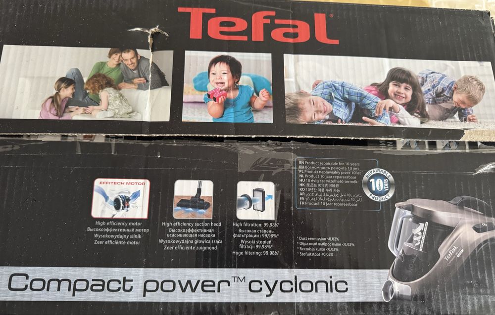 Пылесос фирмы Tefal Campact Power бесшум