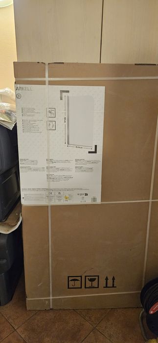 Panou sticlă pentru cadă 130x75cm