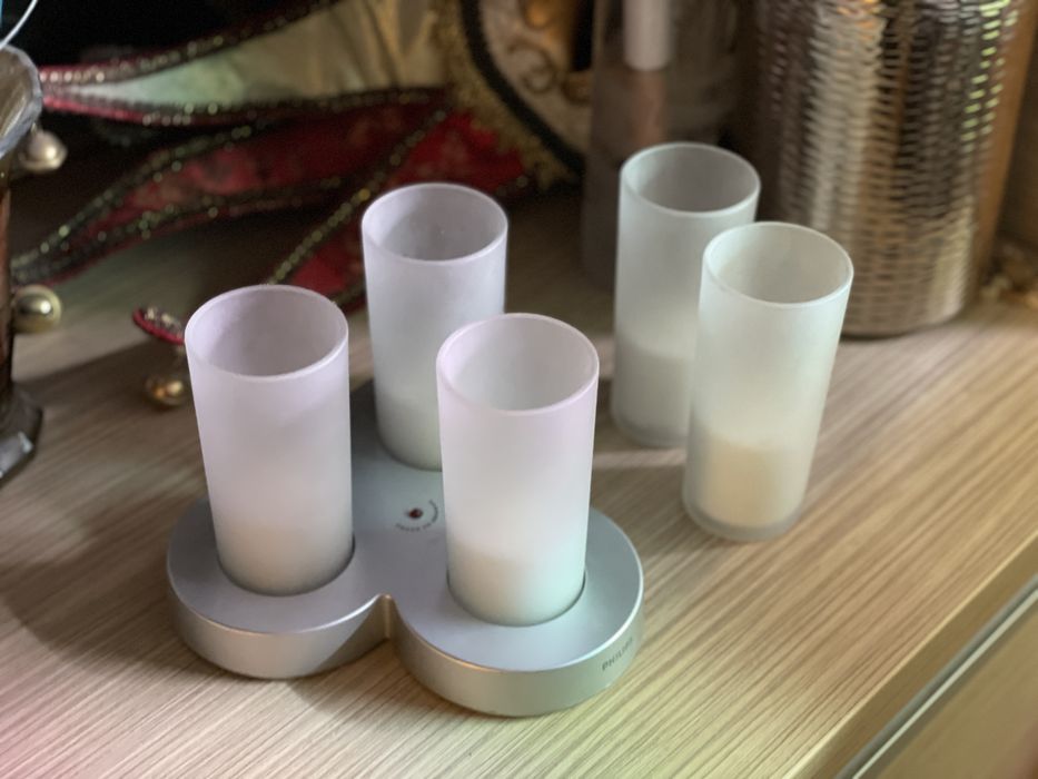 Lumanari Philips cu inductie