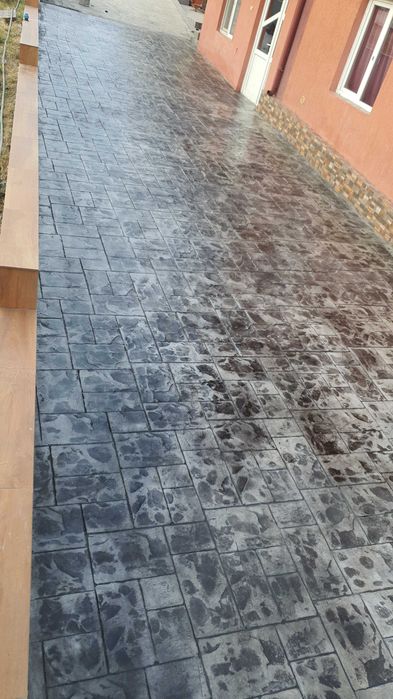#beton amprentat # pavaj din beton amprentat#