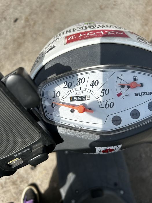 suzuki lets 4 мопед