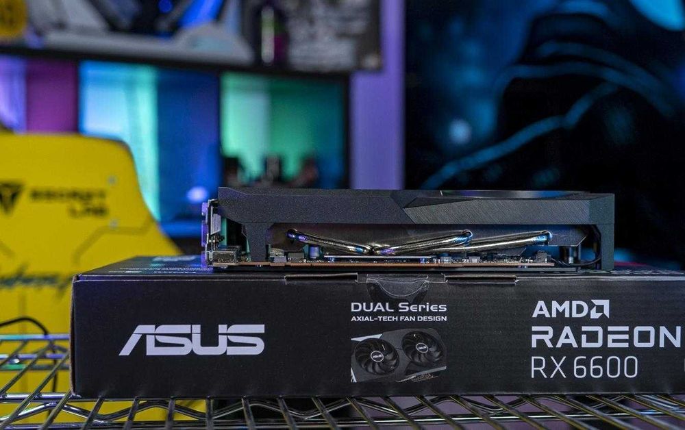 Нова видеокарта ASUS Radeon RX 6600 OC Gaming