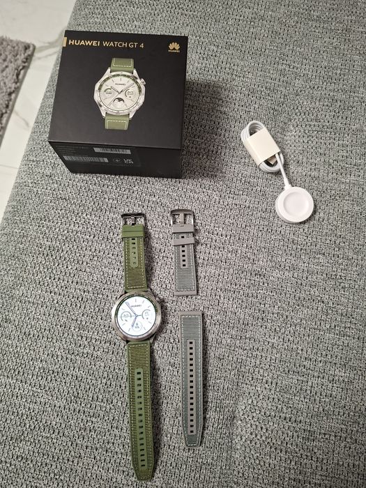 Ceas Huawei Watch GT 4 verde 46mm