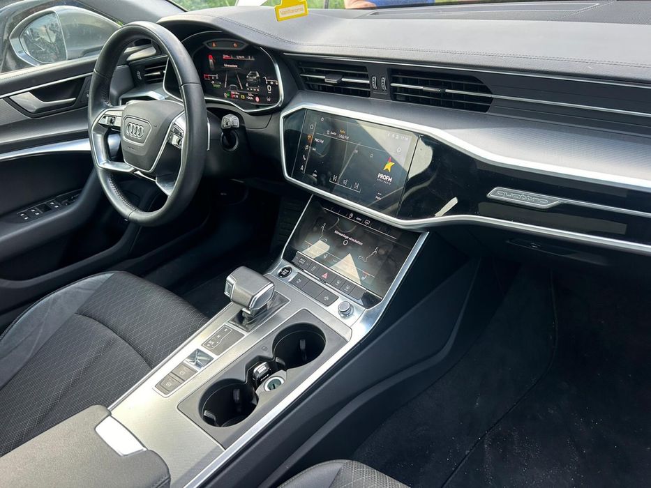 Volan din piele cu încălzire Audi A6 4K C8 ( volan fără airbag)