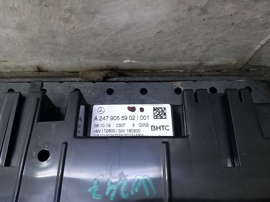 Panou comanda clima ac mercedes b class w247 a2479055902