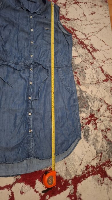 Rochie denim Tommy Hilfiger!Mar M!Transport gratuit!