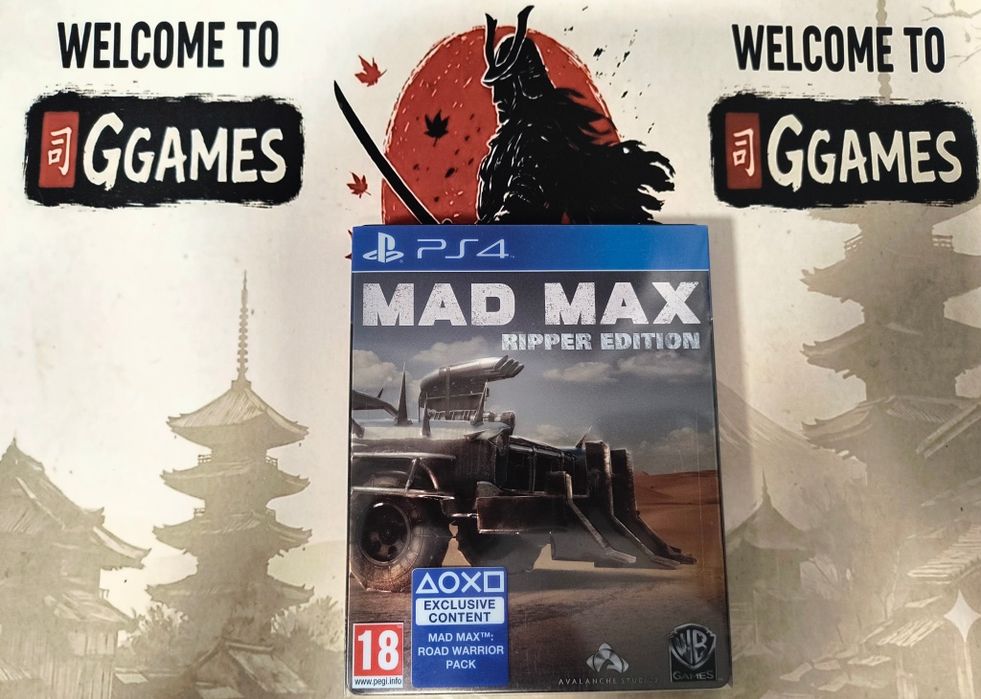 Mad Max Ripper Steelbook Edition PS4