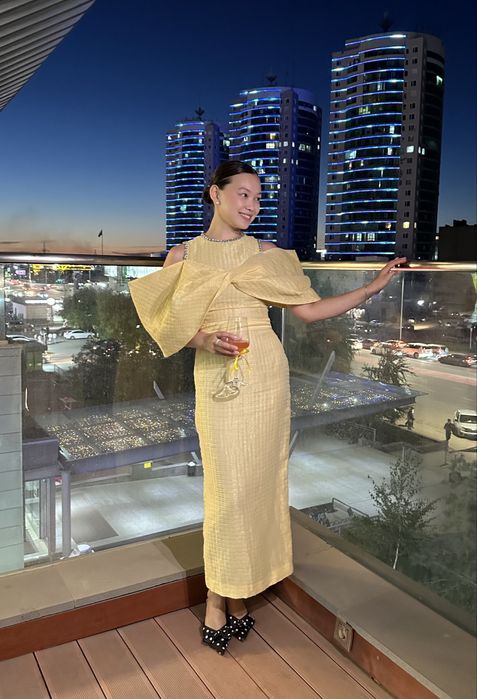 Платье Malli желтое