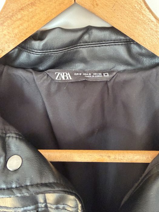Мъжко кожено яке ZARA, размер S