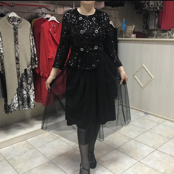 Платья с блеском