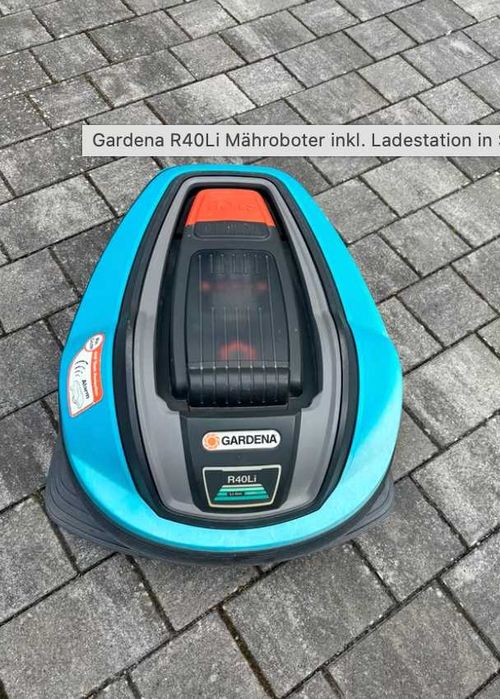 Robot de tuns gazon Gardena R40Li – Set complet, gata de utilizare!