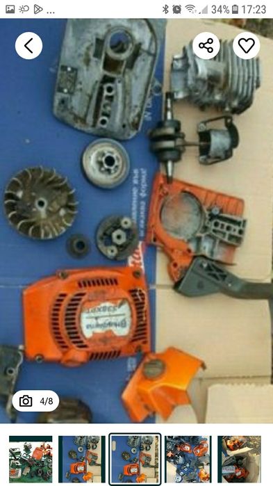 Piese drujbe Husqvarna 575-576XP,540 XP,338 XPT,Shindaiwa 360Ts