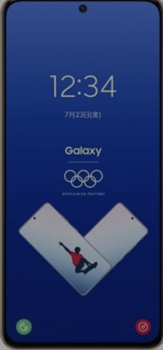 Samsung S 21 Олимпийская символика