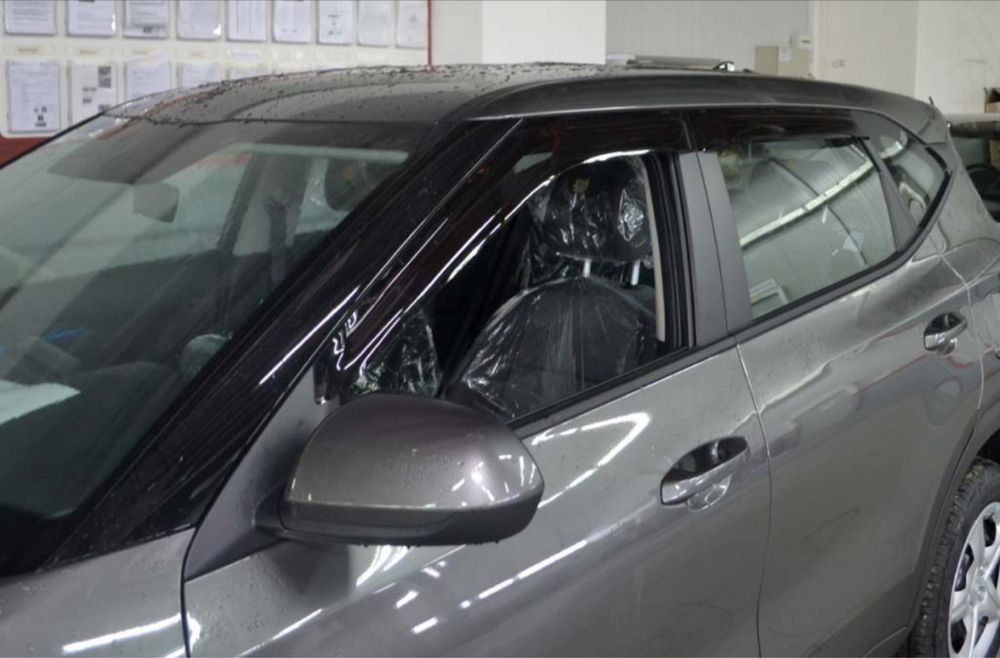 Дефлекторы окон (ветровики) Kia Seltos с 2019+