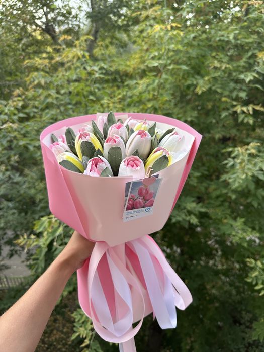 Зефирные Букеты съедобные