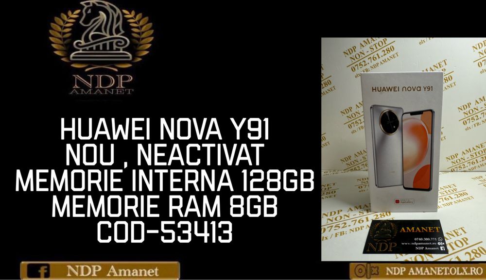 NDP Amanet Braila Huawei Nova Y91( 53413)