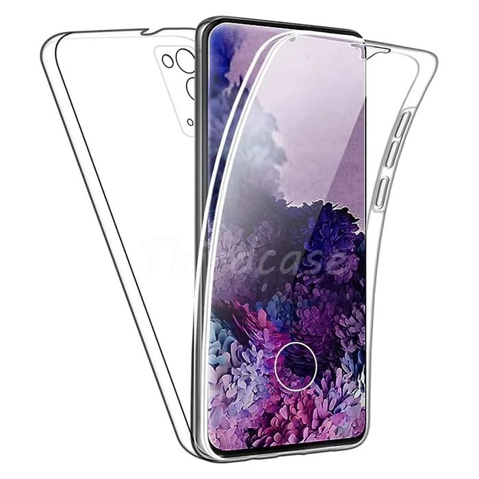 Husa Samsung S20/S21/S22/S24/S25 Plus Ultra Safe 360 Fata +Spate Clara