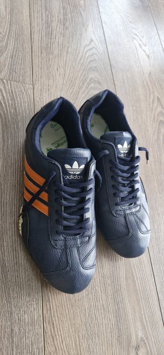 Ретро Adidas Goodyear 42,  естествена кожа Salamander 41