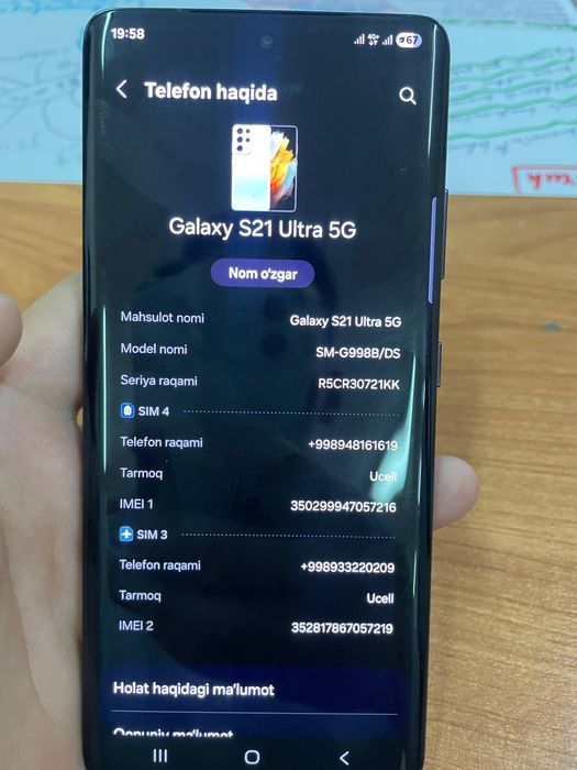 Samsung S21 ultra