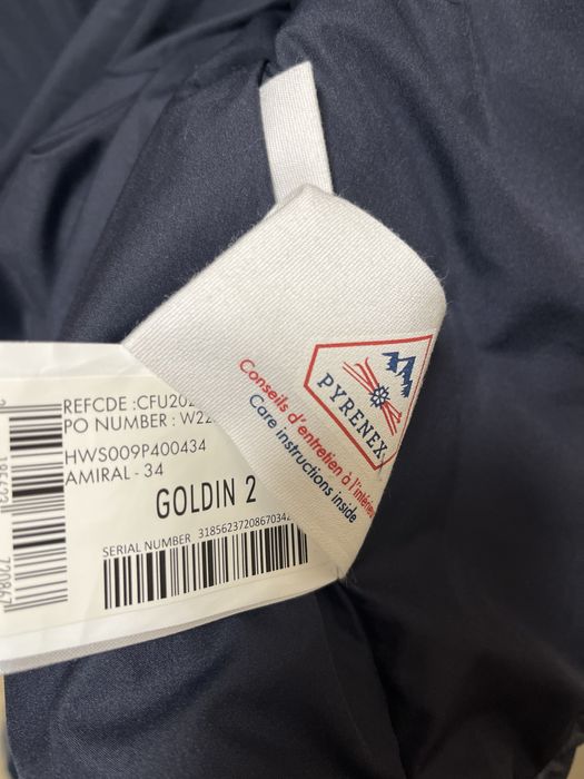 PYRENEX : Goldin 2 Down Puffer - Зимно яке размер 34 или XS / Оригинал