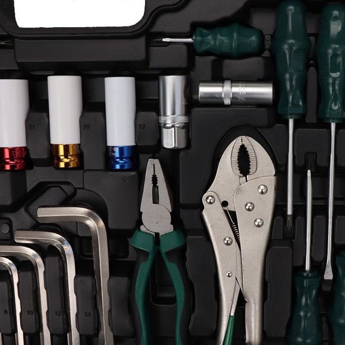 Набор инструментов, 142 инструмента в комплекте