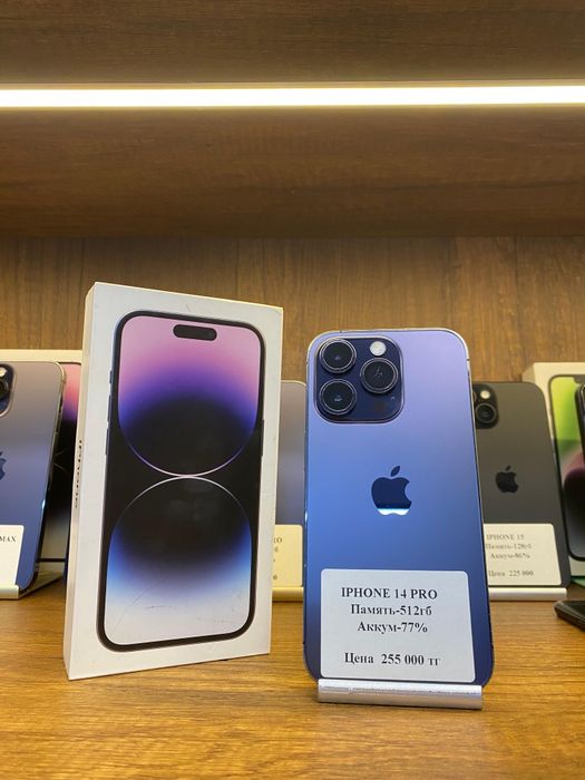 IPhone 14Pro 512gb 77% с коробкой Рассрочка 0 0 12